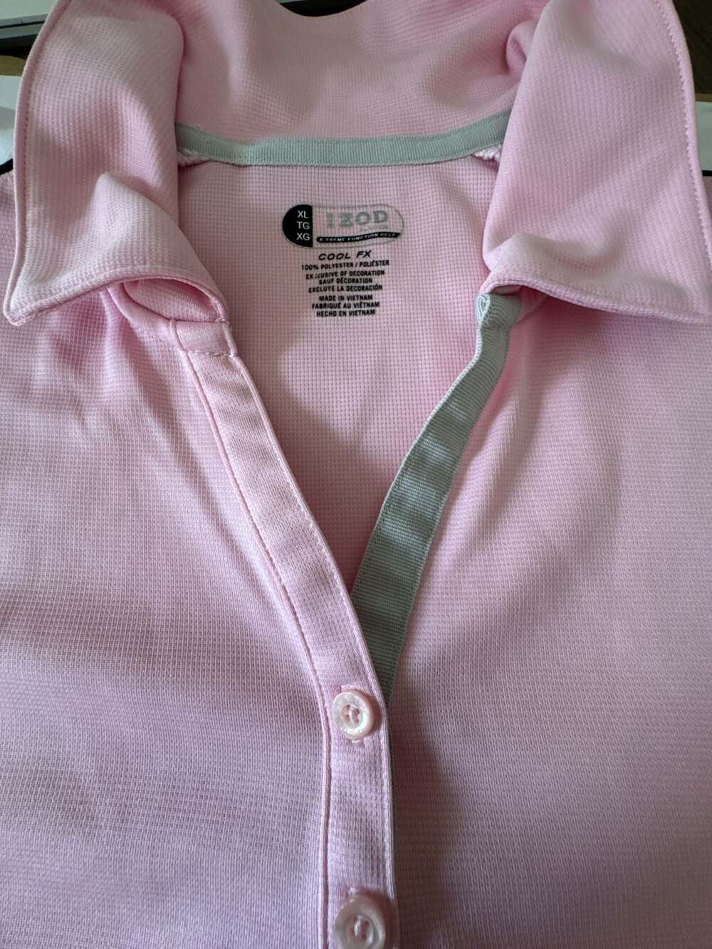 IZOD Women's Cool FX Performance Colorblock Polo Shirt